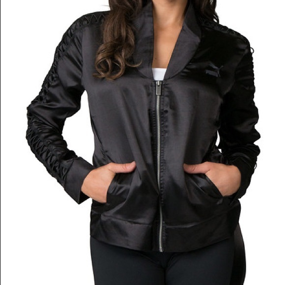 puma satin jacket